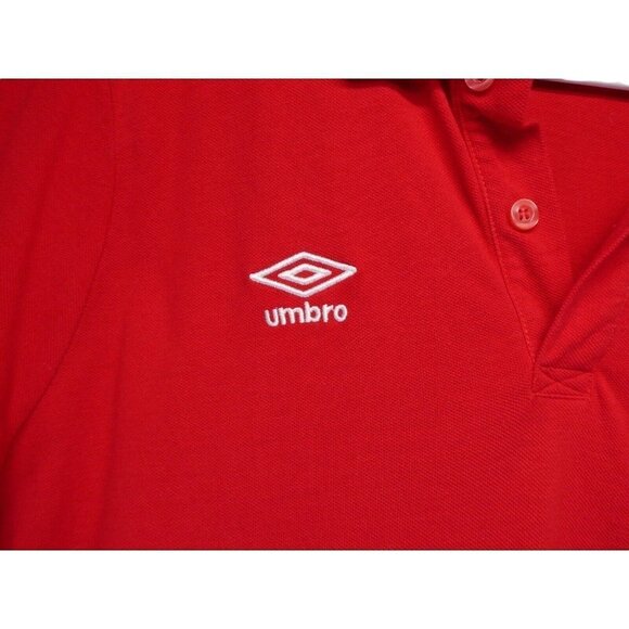 England Team Soccer Football Polo Shirt Training Umbro Original Sz L Logo - Picture 5 of 11